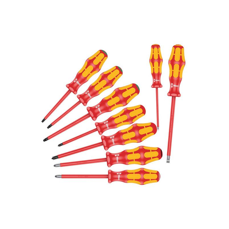 WERA VDE-Schraubendrehersatz 9-teilig