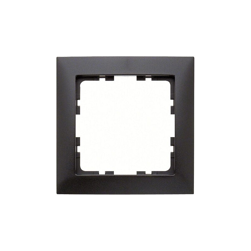 Berker S.1 Rahmen 1-fach, anthrazit matt