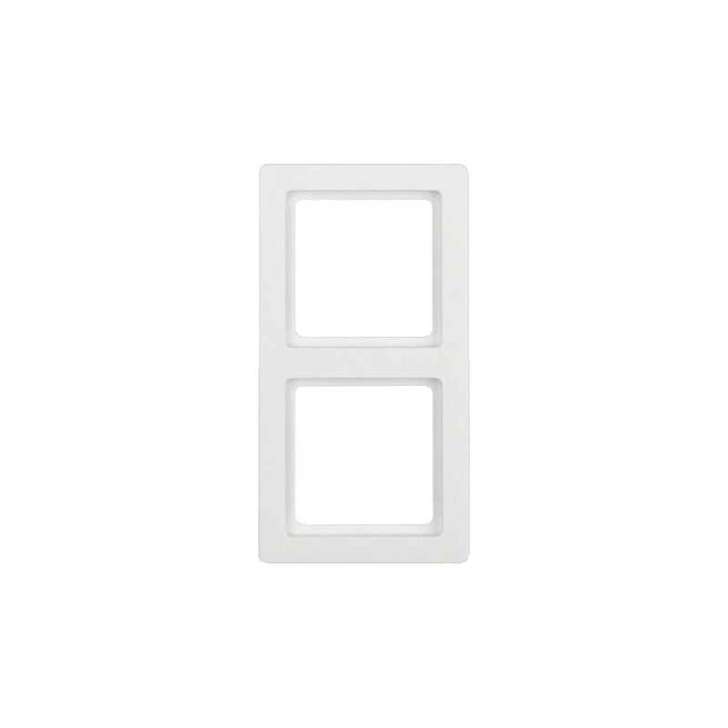 Berker Q.1 Rahmen 2-fach, polarweiß samt