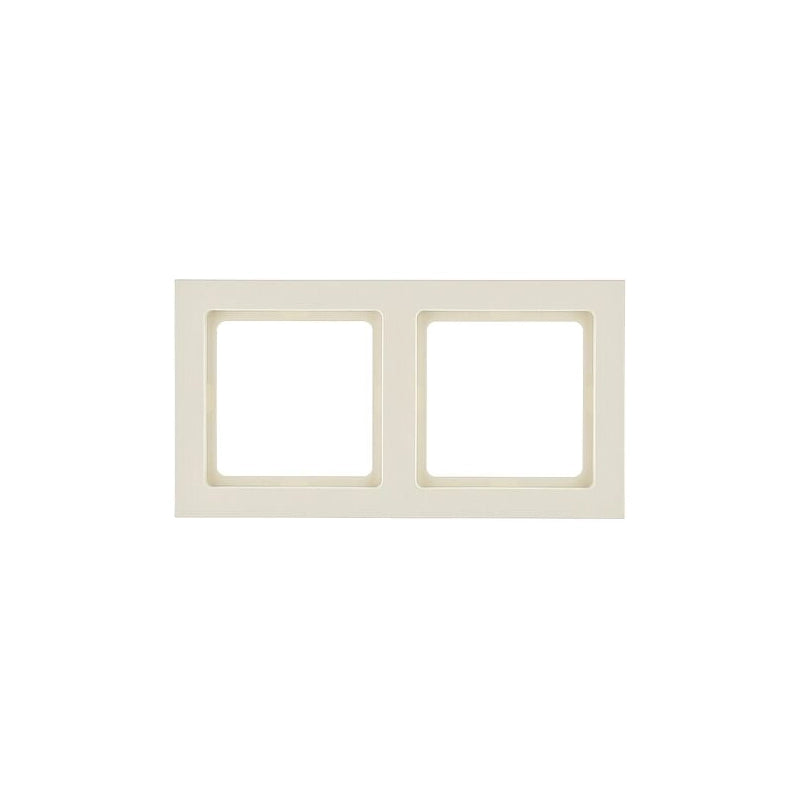 Berker Q.3 Rahmen 2-fach, weiß samt