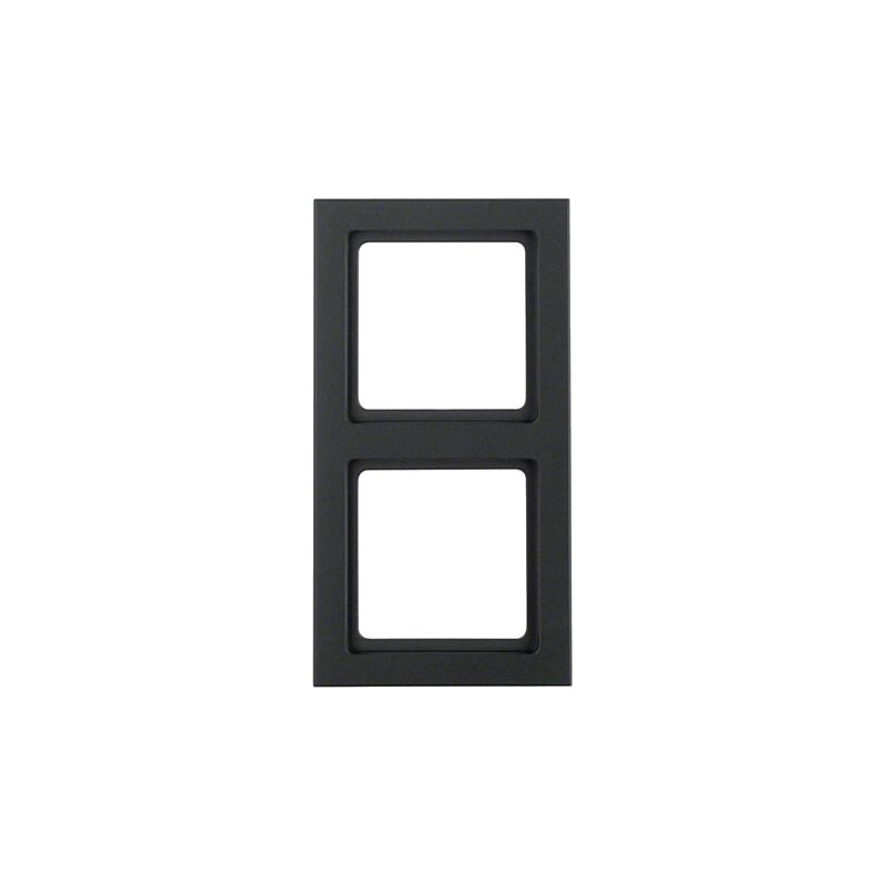 Berker Q.3 Rahmen 2-fach, anthrazit samt