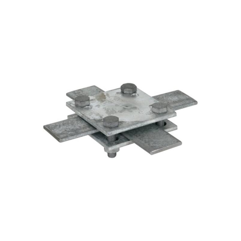 DEHN Kreuzstück St/tZn Fl./Fl. 30-40/30-40 mm