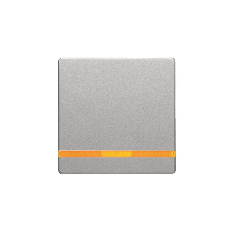 Berker Q.1/Q.3/Q.7 Wippe mit Linse 1-fach, alu samt