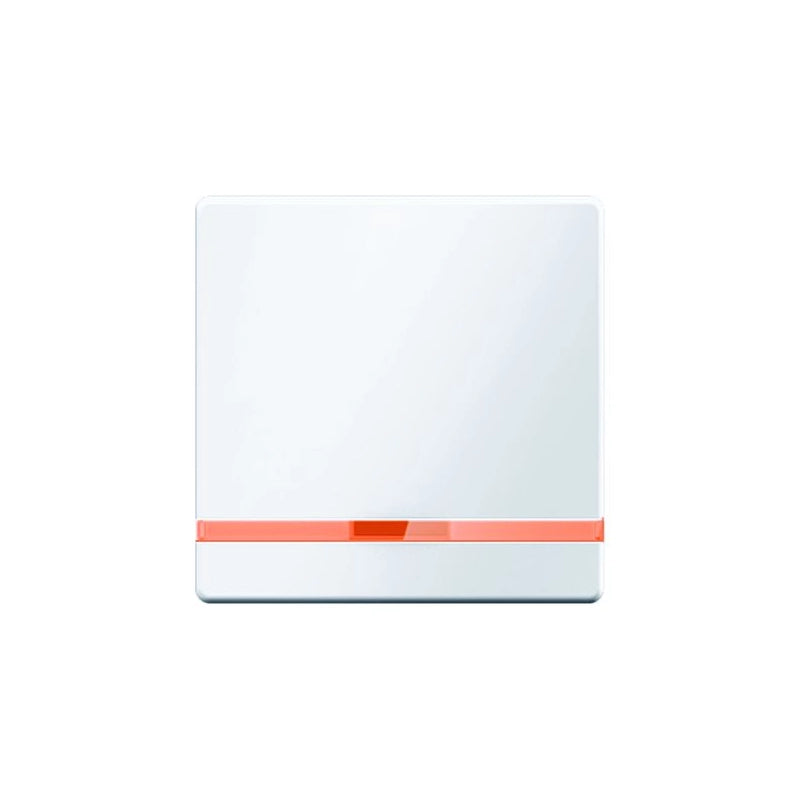 Berker Q.1/Q.3/Q.7 Wippe mit Linse 1-fach, polarweiß samt