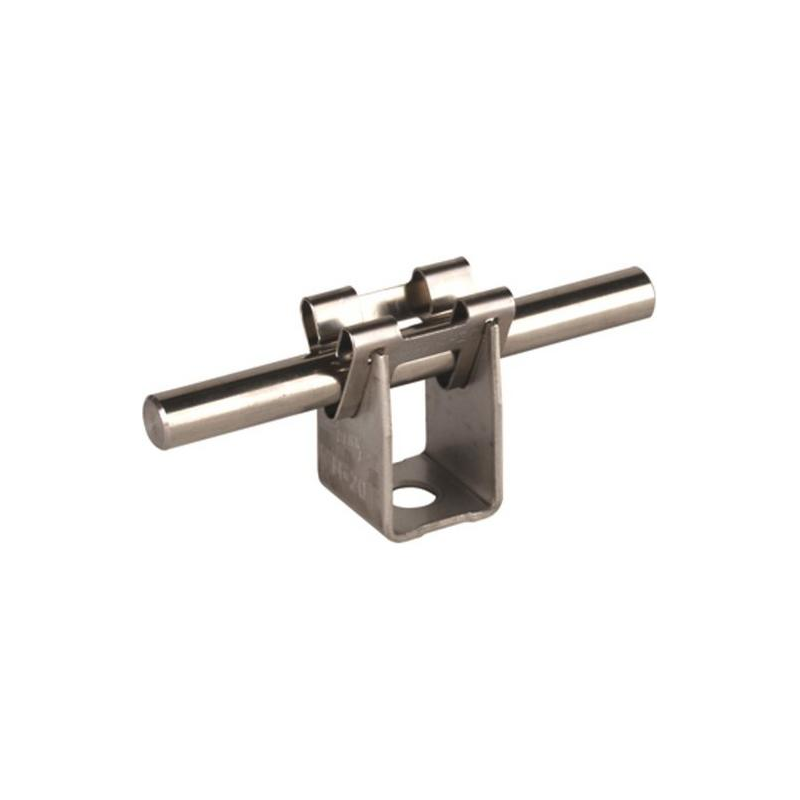 DEHN Leitungshalter DEHNgrip NIRO Ø 8mm Bauhöhe: 20 mm