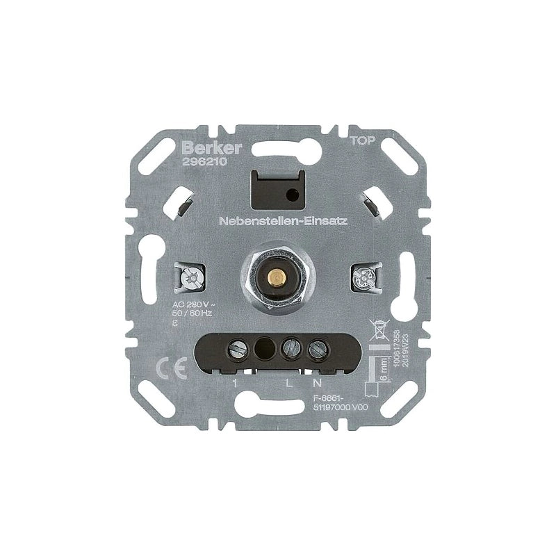 Berker Nebenstellen-Einsatz für Universal-Drehdimmer Komfort mit Softrastung
