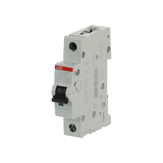 ABB Sicherungsautomat S200, 1-polig, 6A, C, 6kA - S201-C6