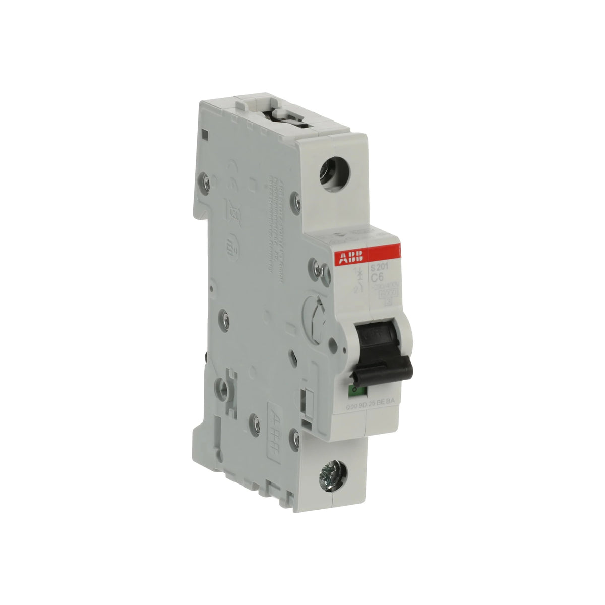 ABB Sicherungsautomat S200, 1-polig, 6A, C, 6kA - S201-C6