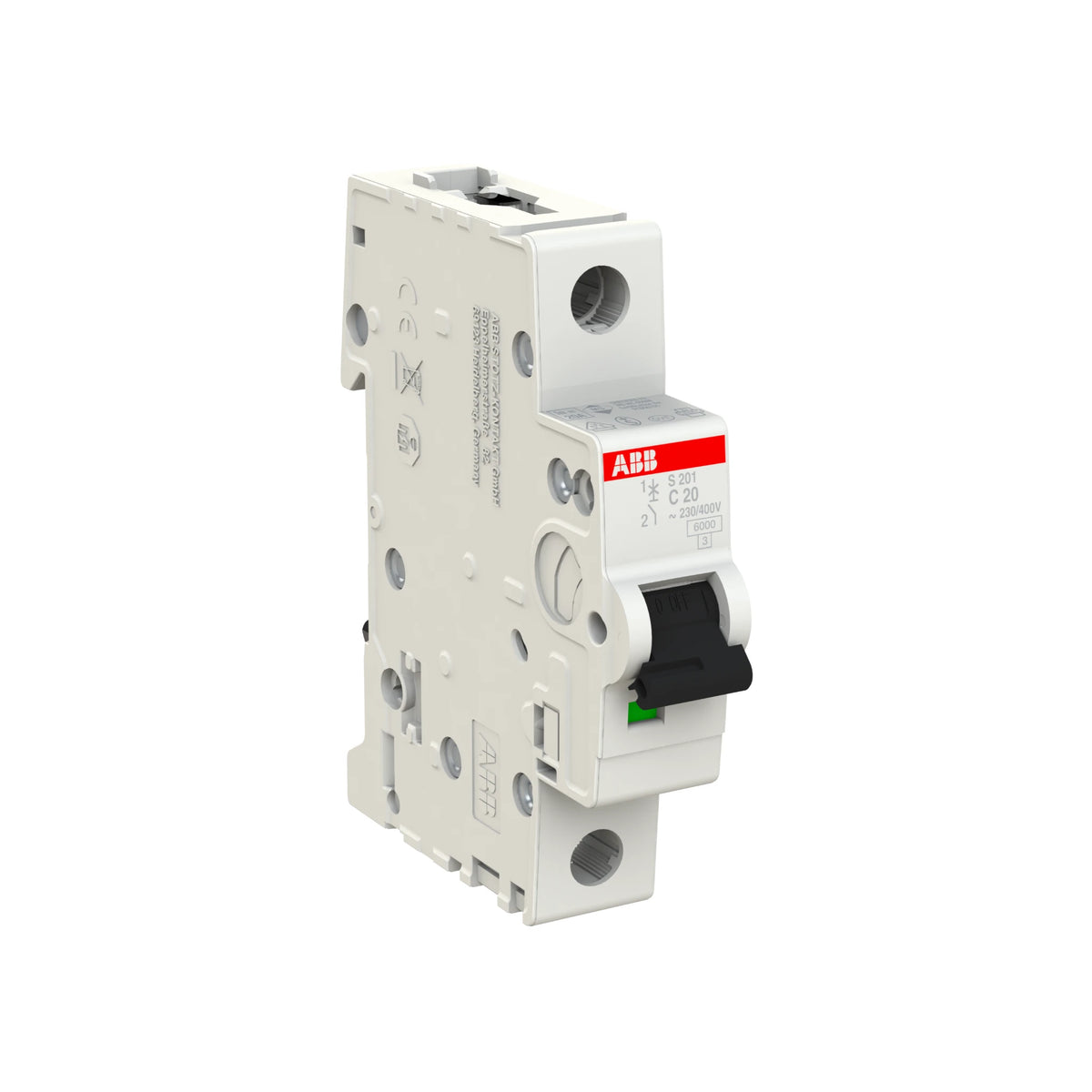 ABB Sicherungsautomat S200, 1-polig, 20A, C, 6kA - S201-C20