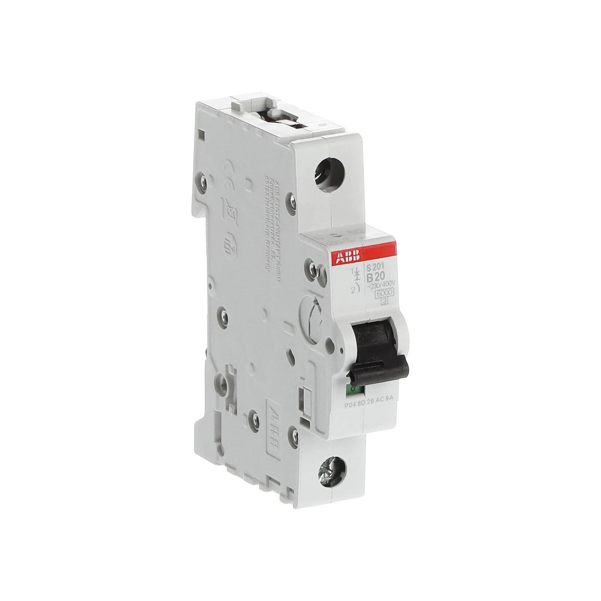 ABB Sicherungsautomat S200, 1-polig, 20A, B, 6kA - S201-B20