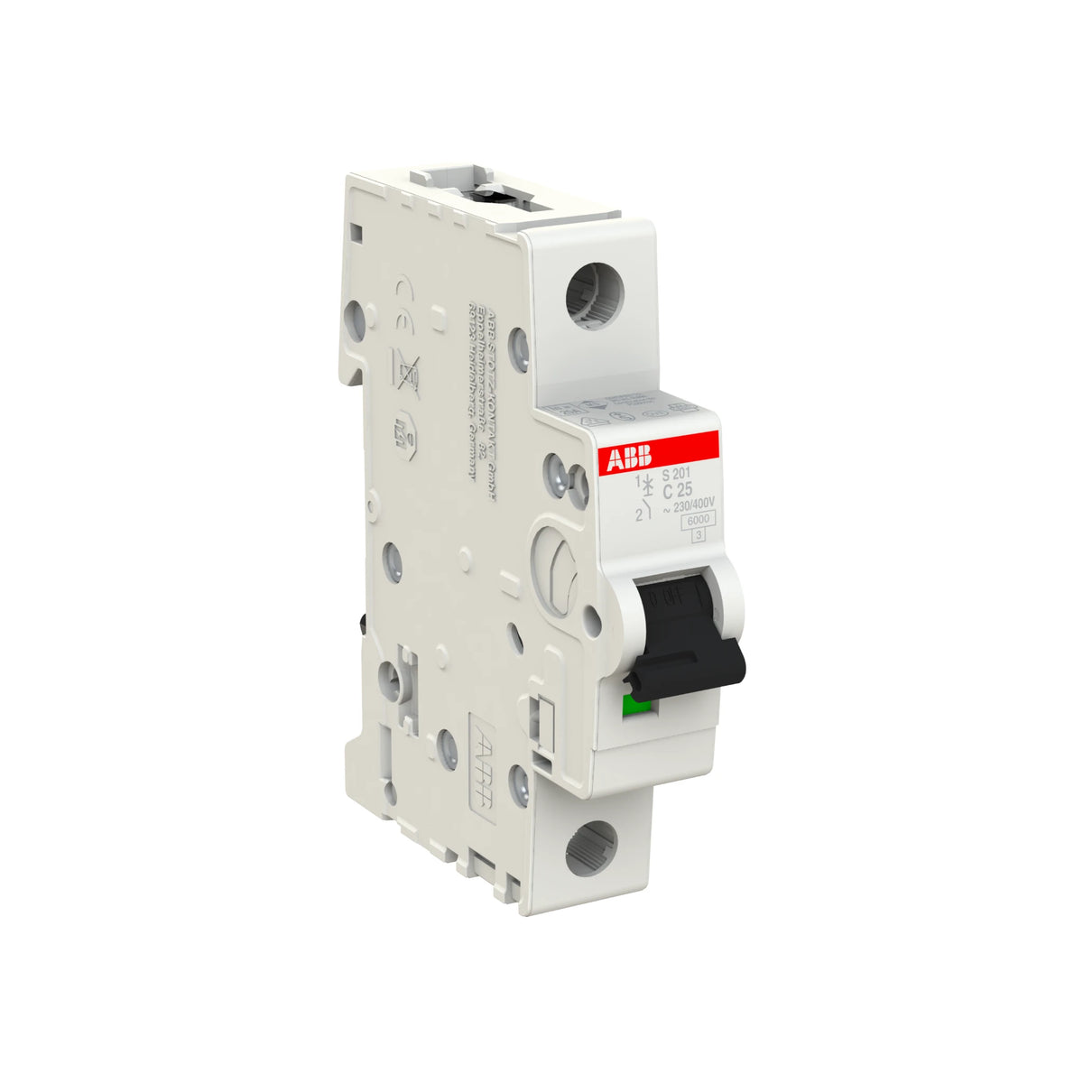 ABB Sicherungsautomat S200, 1-polig, 25A, C, 6kA - S201-C25