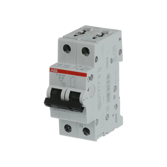 ABB Sicherungsautomat S200, 1+N, 16A, B, 6kA - S201-B16NA