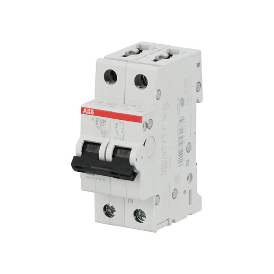 ABB Sicherungsautomat S200, 1+N, 25A, B, 6kA - S201-B25NA