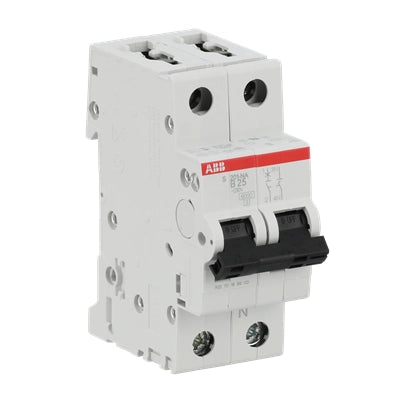 ABB Sicherungsautomat S200, 1+N, 25A, B, 6kA - S201-B25NA