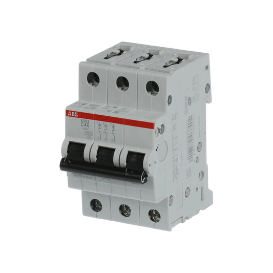 ABB Sicherungsautomat S200, 3-polig, 40A, C, 6kA - S203-C40