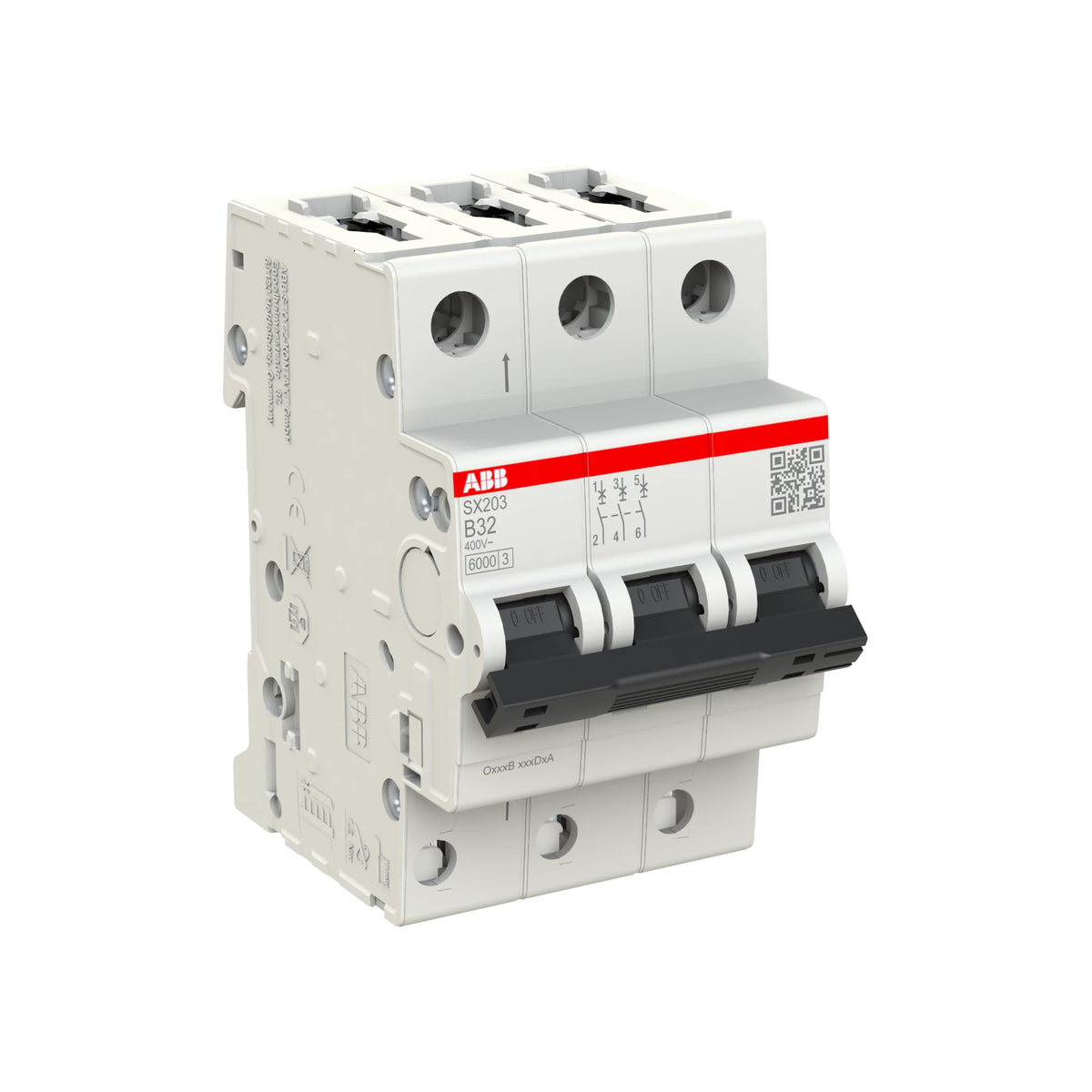 ABB Sicherungsautomat SX200, 3-polig, 32A, B, 6kA - SX203-B32