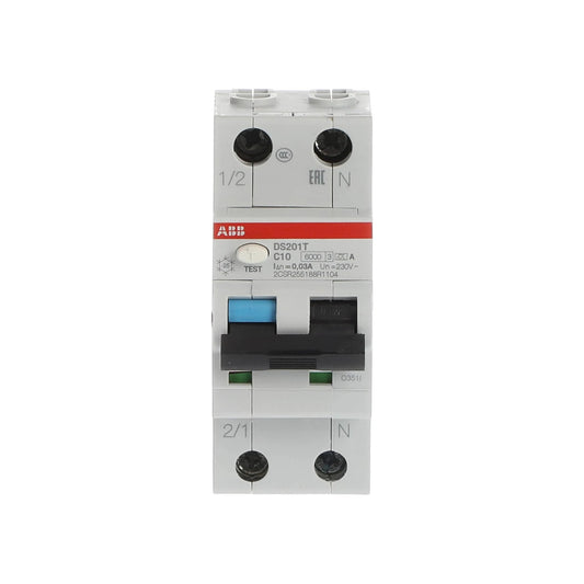 ABB FI-LS-Schalter DS201, 1+N, 30mA, 13A, C, Typ A - DS201 C13 A30