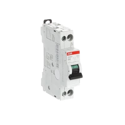 ABB Sicherungsautomat SN201, 1+N, 6A, B, 6kA - SN201-B6