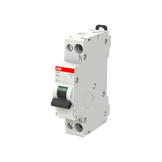 ABB Sicherungsautomat SN201, 1+N, 13A, B, 6kA - SN201-B13