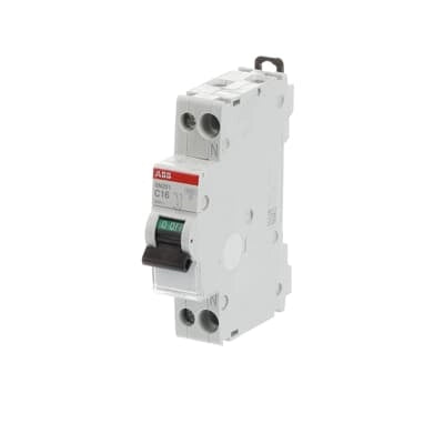 ABB Sicherungsautomat SN201, 1+N, 16A, C, 6kA - SN201-C16