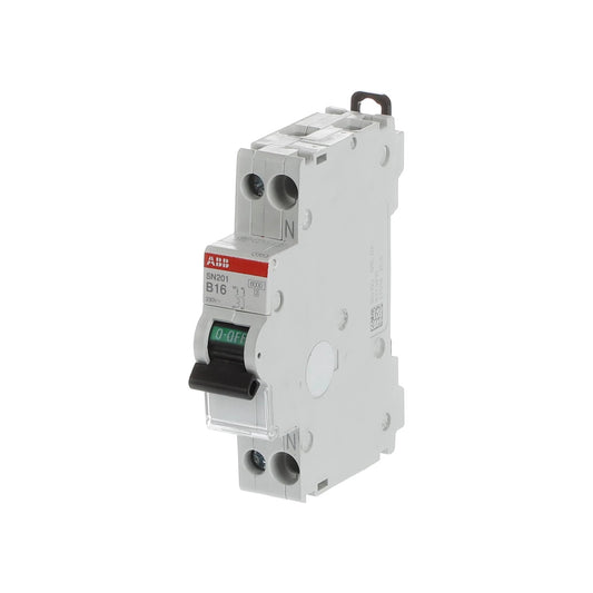 ABB Sicherungsautomat SN201, 1+N, 16A, B, 6kA - SN201-B16
