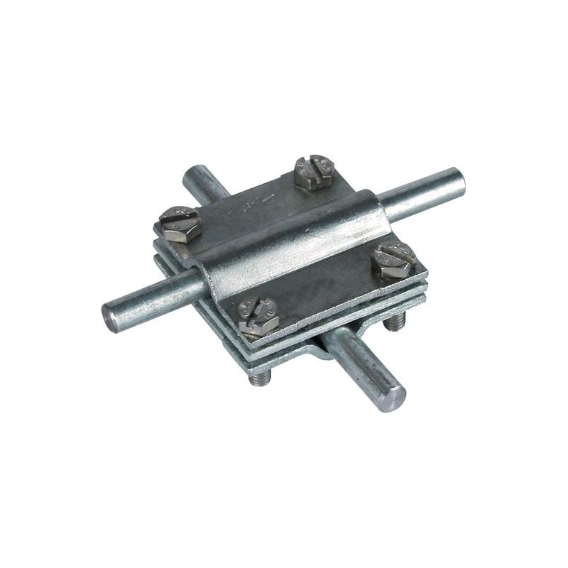 DEHN Kreuzstück St/tZn Rd./Rd. 8-10/8-10 mm Rd./Fl. 8-10/30 mm