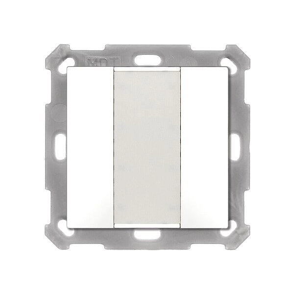 MDT KNX Tastsensor 2-fach reinweiß glänzend
