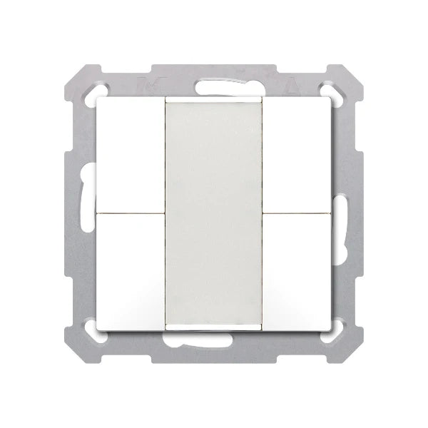 MDT KNX Taster 55 4-fach reinweiß matt BE-TA5504.02