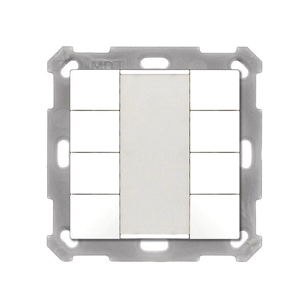 MDT KNX Tastsensor 8-fach reinweiß glänzend