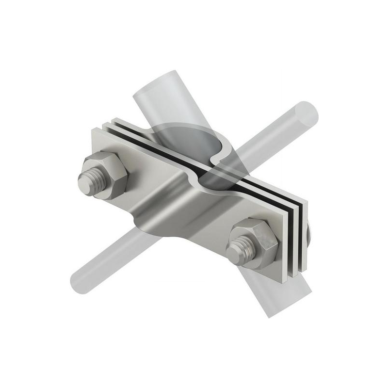 OBO Anschlussschelle für Rund-und Flachleiter 20mm V2A