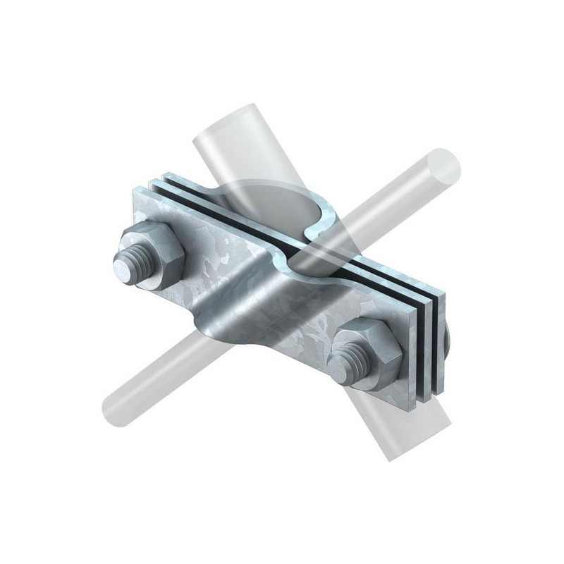 OBO Anschlussschelle für Rund-und Flachleiter 20mm St FT