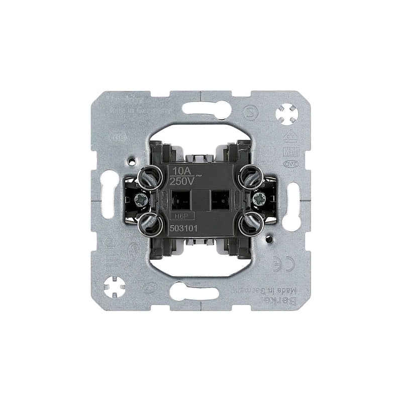 Berker Taster Schließer, 2 separate Meldekontakte