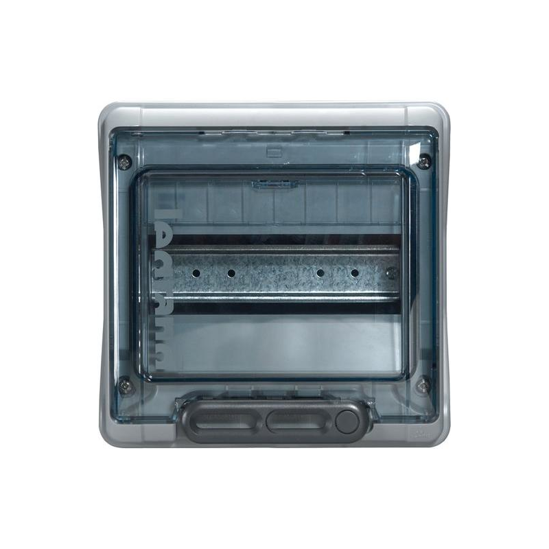 Legrand AP moisture-proof distribution box Plexo3, 1 row, 8 modules (601978)