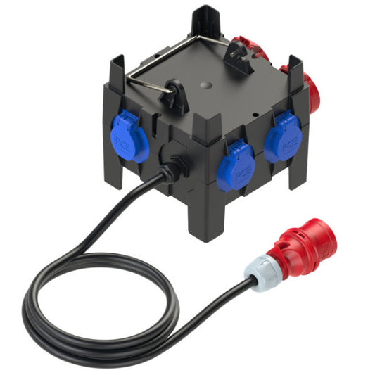 PC ELECTRIC Mobilverteiler IMST MV 2x16/5 5xSSD 2m5G2.5St16 H07 S IP44