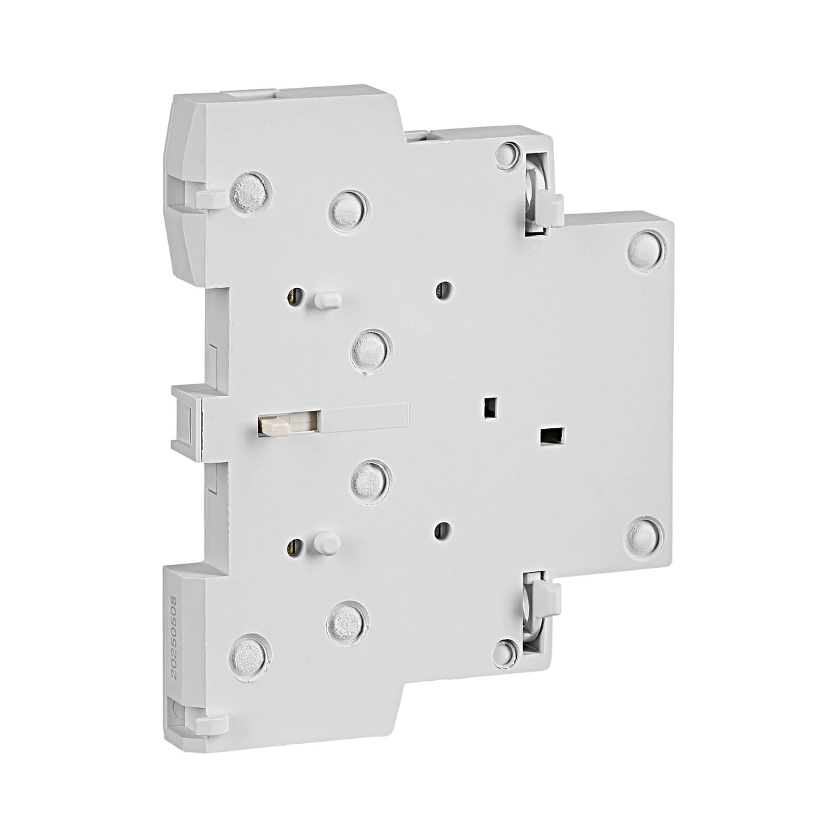 Schrack Hilfskontakt RH11, 1S+1Ö, 6A, 0,5 TE für Installationsschütze Serie DC (BZADC476--) – Ansicht 3