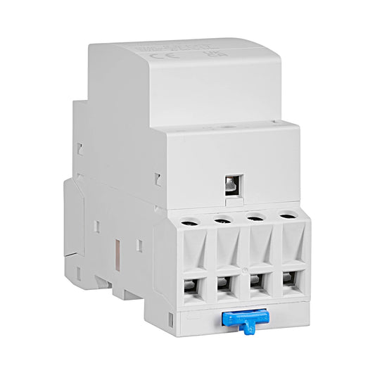Schrack Installationsschütz, 25A, 2S+2Ö, 24V AC/DC, 2TE (BZADC482--) – Ansicht 2