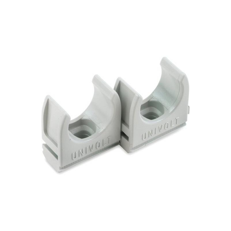 Dietzel Reihenklemmschelle 50 grau (50 Stk)