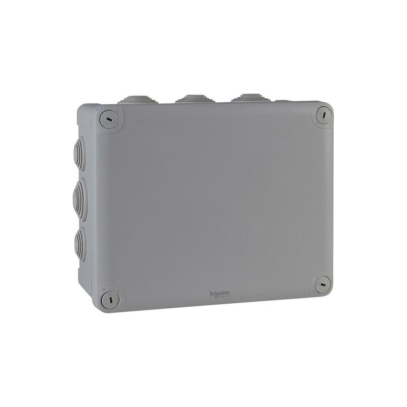Schneider Electric Feuchtraumdose 225x175x100mm grau