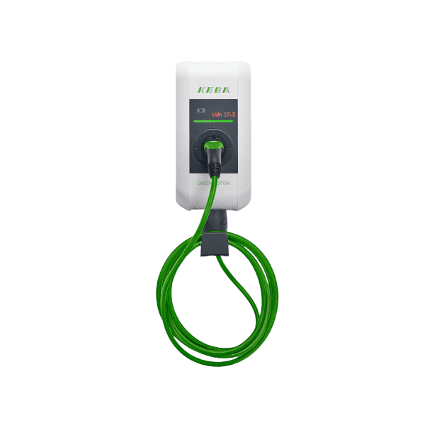 KEBA KeContact P30 c-series 22kW, 6m Kabel, RFID, M&E - GREEN EDITION (122.115)