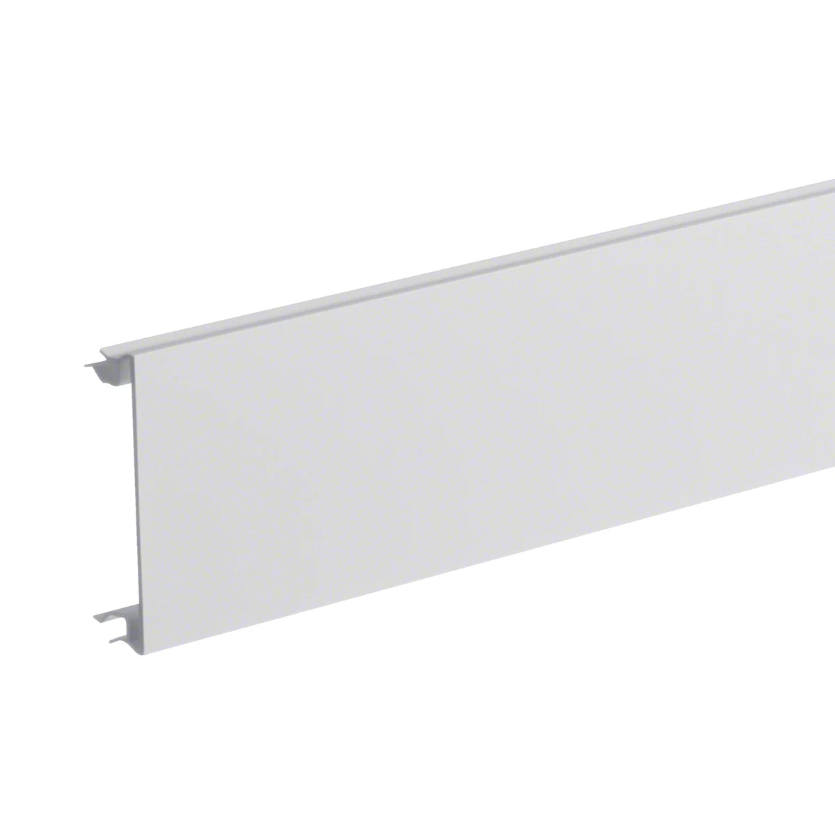 Hager Tehalit BRP Brüstungskanal Oberteil 80mm verkehrsweiß (2m) - BRP08029016