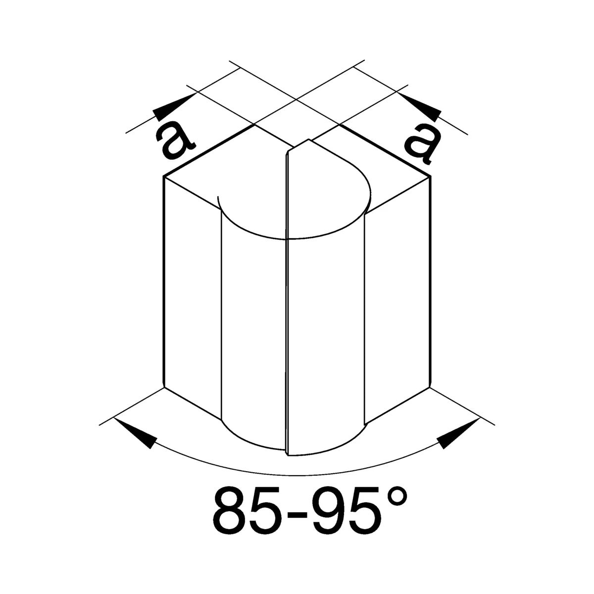 Hager Tehalit BRP651303H9016 Maßzeichnung