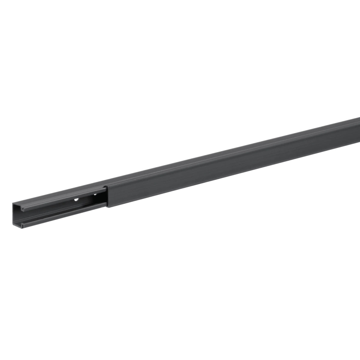 Hager cable management channel 15x15mm graphite black (2m)