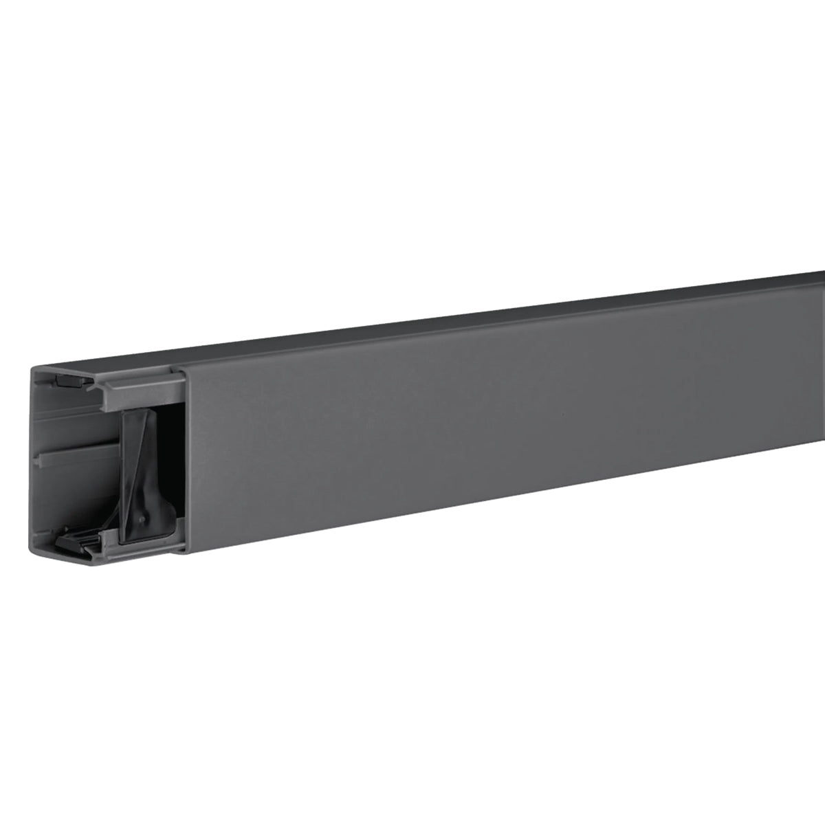 Hager cable management channel 40x60mm graphite black (2m)
