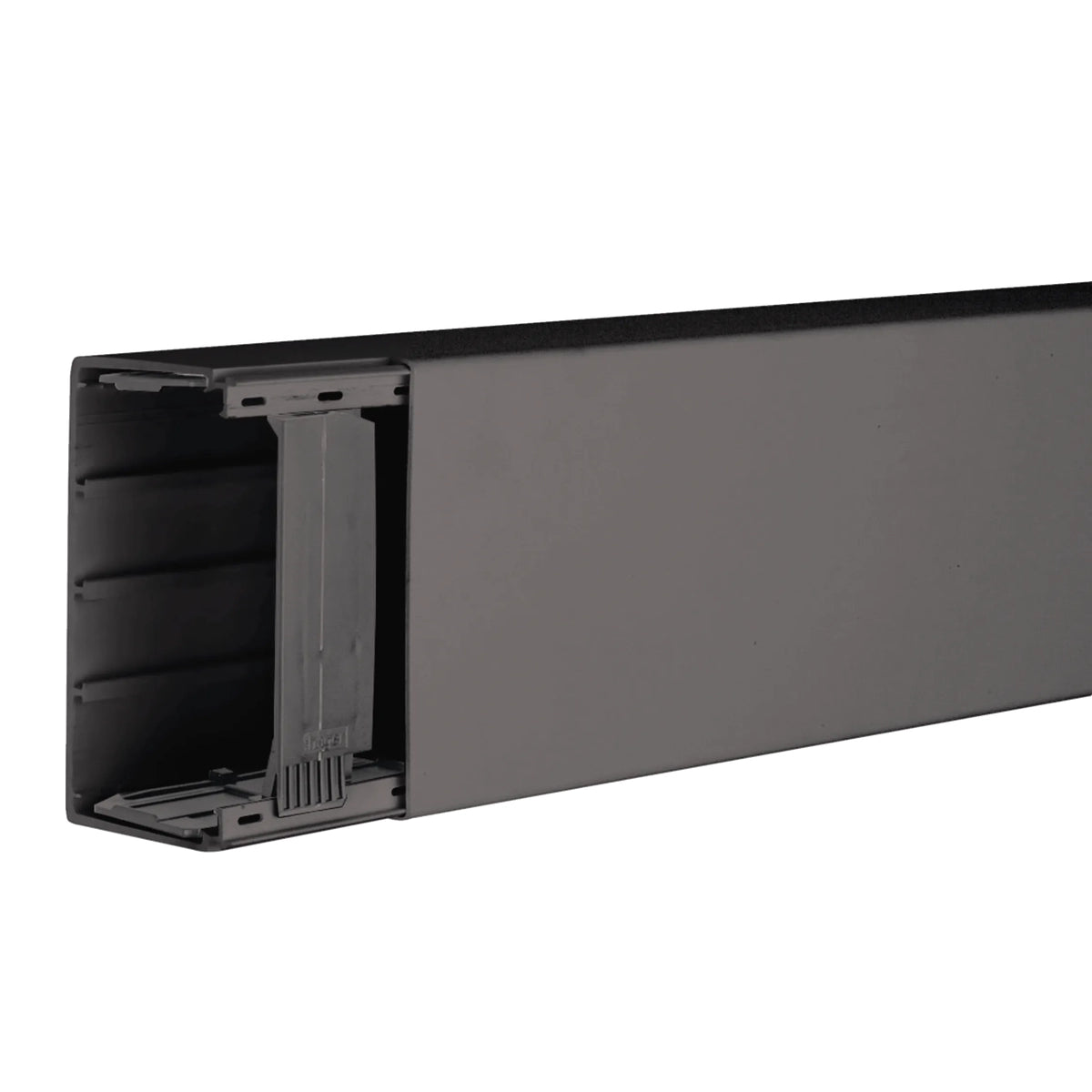 Hager cable management channel 60x110mm graphite black (2m)