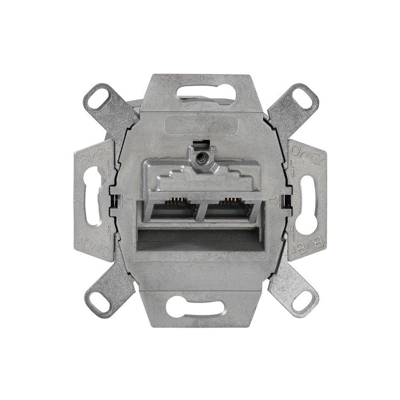 RUTENBECK Unterputz Universal Datendose KAT6 a 2xRJ45
