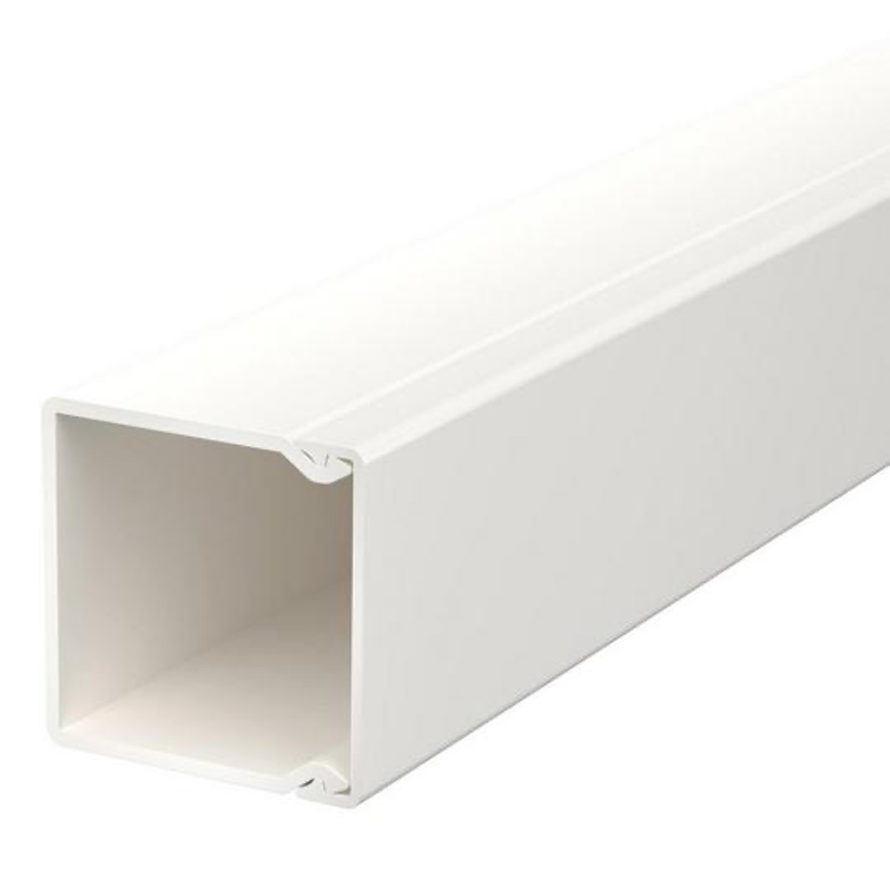 OBO cable management channel 40x40mm pure white (2m)