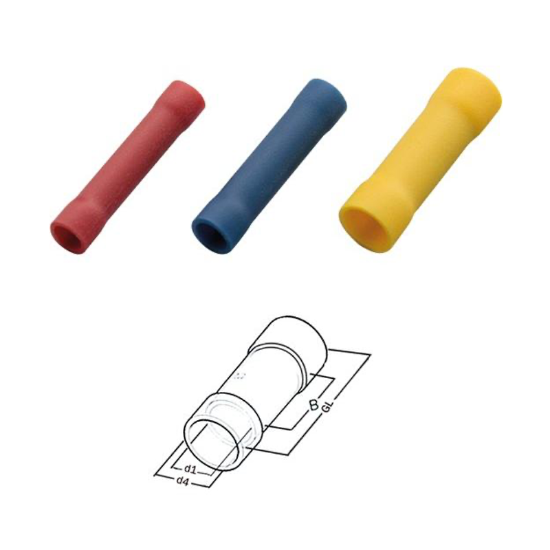 Haupa Stossverbinder isoliert 2,5-6mm² (100Stk)