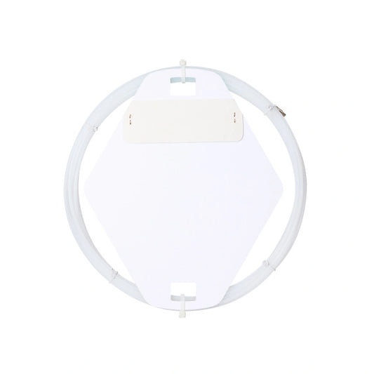 Einziehfeder Nylon 10m, Ø 4mm, weiß, ohne Abroller