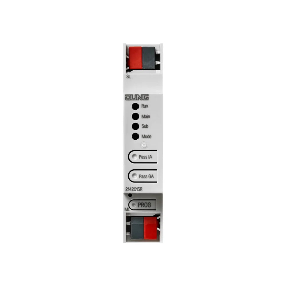 JUNG KNX Bereichs-/Linienkoppler Secure REG 1TE - 214201SR