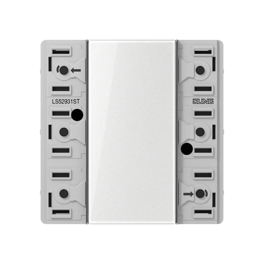 JUNG KNX Tastsensor-Modul F50 Universal 3-fach Secure Serie LS (ohne Tastensatz) - LS52931ST